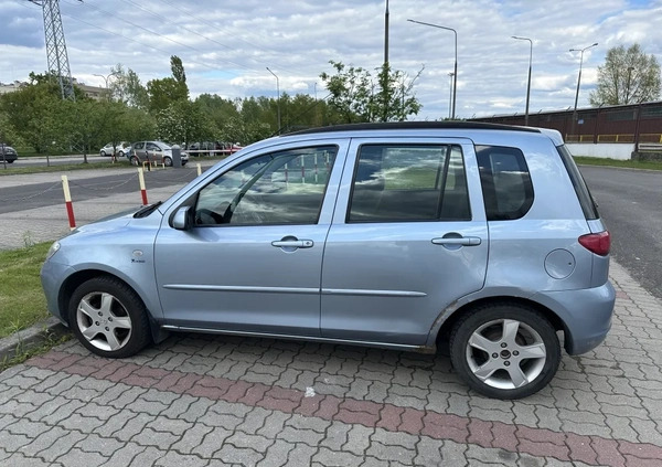 Mazda 2 cena 4900 przebieg: 237000, rok produkcji 2004 z Warszawa małe 79